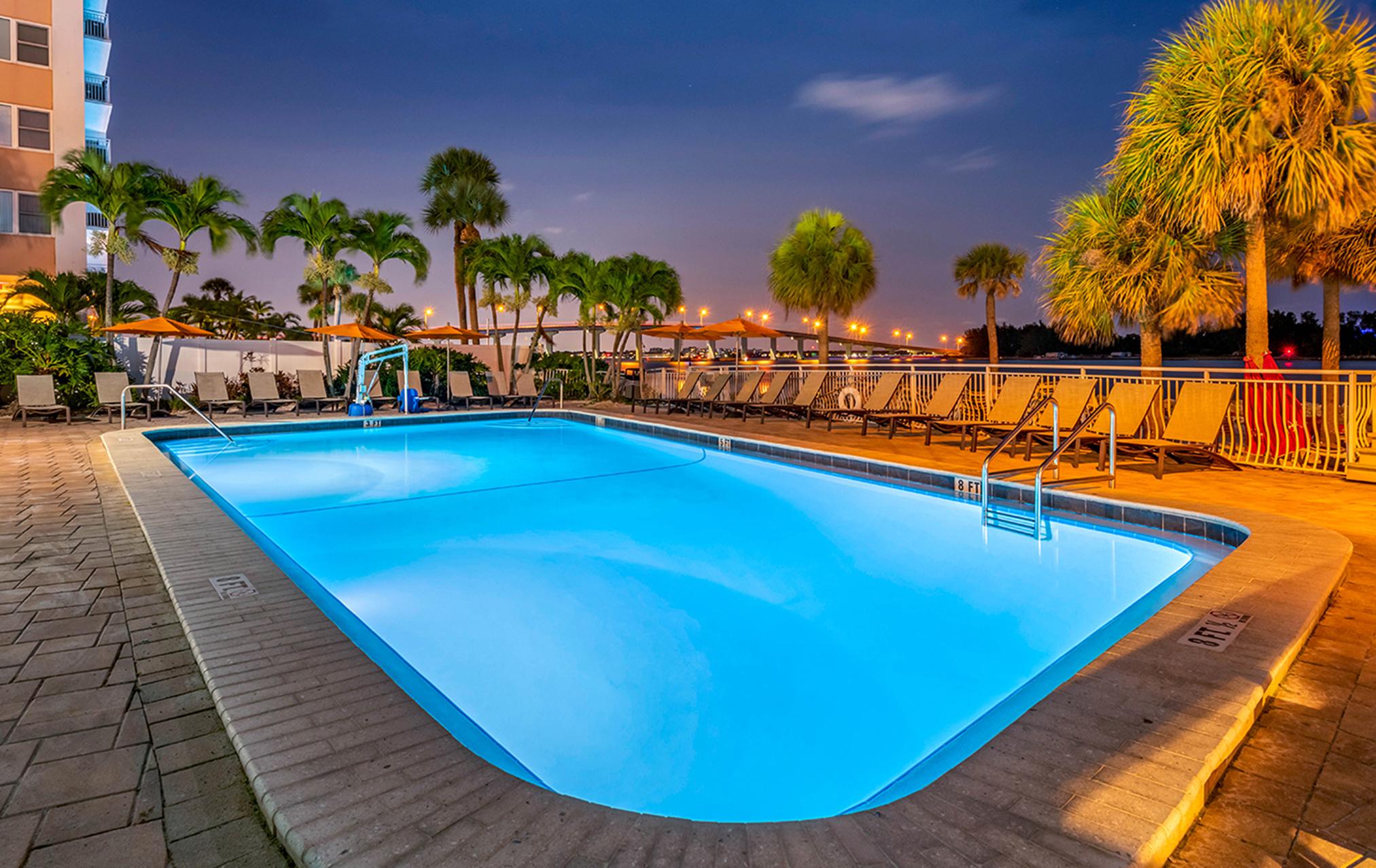 Winter The Dolphins Beach Club, Ascend Hotel Collection Clearwater Beach Exteriér fotografie